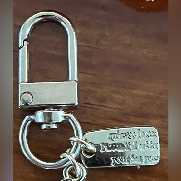 New Rhinestone Perfume Keychain/Purse Charm in White - Picture 8 of 10